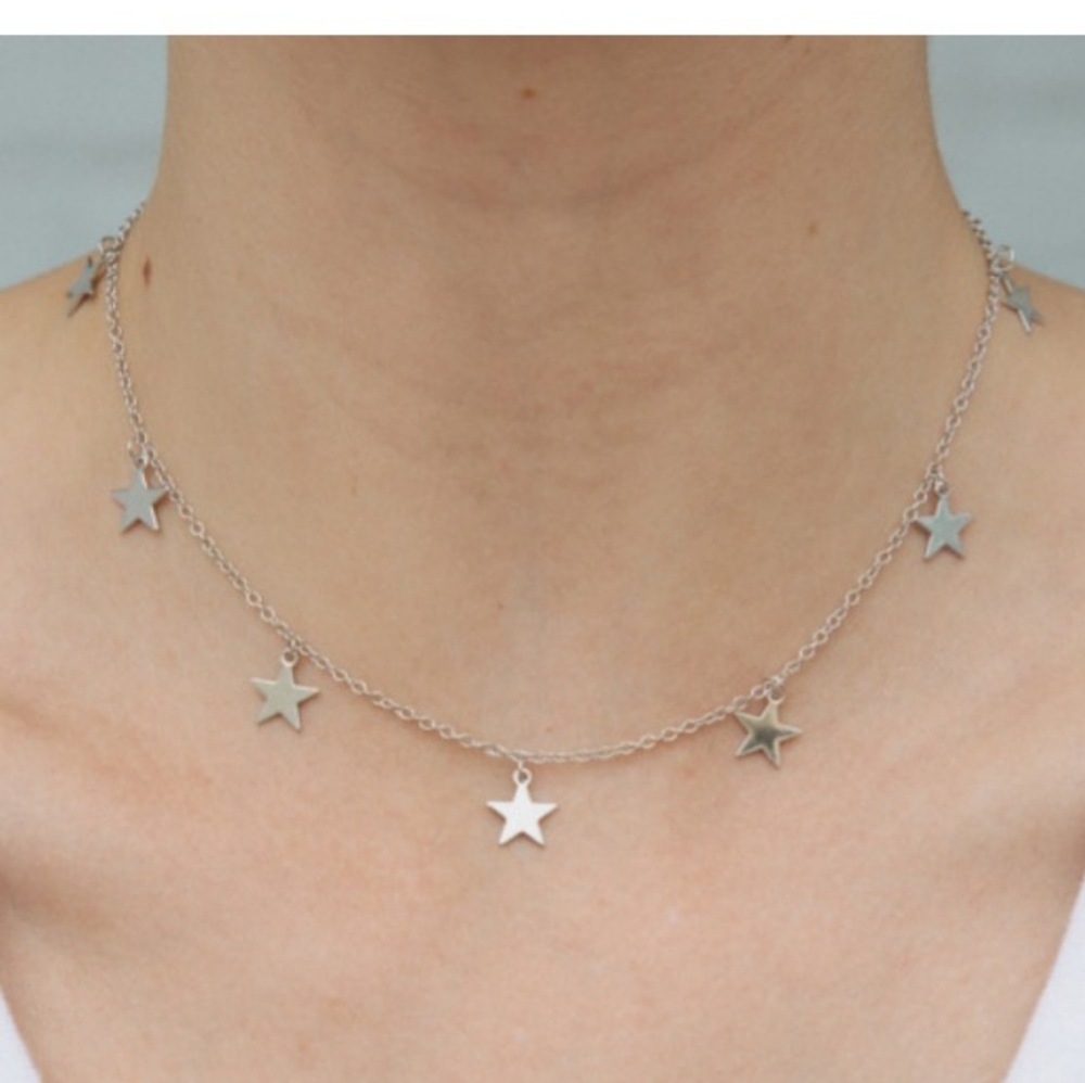 Brandy star necklace